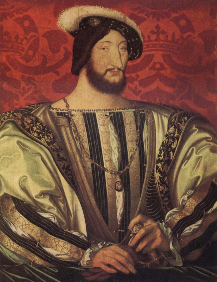 Jean Clouet Portrait of Francis I,King of France